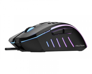 Meetion GM015 méhsejt mintás Gaming egér fekete (MT-GM015)
