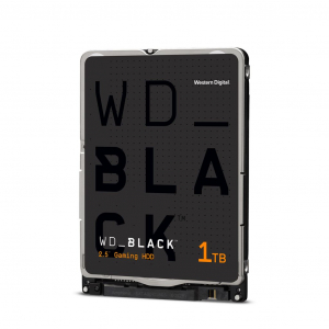 1TB WD 2.5" Black SATAIII winchester (WD10SPSX)