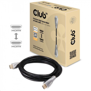 CLUB3D HDMI 2.0 - HDMI 2.0 prémium 4K60Hz kábel, 3m (CAC-1310)