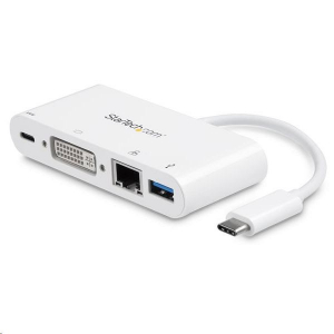 StarTech.com USB-C Multiport Adapter fehér (DKT30CDVPD)