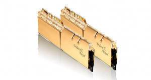 16GB 3600MHz DDR4 RAM G.Skill Trident Z Royal CL14 arany (2x8GB) (F4-3600C14D-16GTRGA)