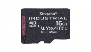 16GB microSDHC Kingston Industrial Temperature U3 V30 A1 (SDCIT2/16GBSP)