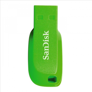 Pen Drive 16GB USB 2.0 SanDisk Cruzer Blade zöld (173304/SDCZ50C-016G-B35GE)