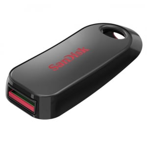 Pen Drive 128GB USB 2.0 SanDisk Cruzer Snap fekete-piros (SDCZ62-128G-G35)