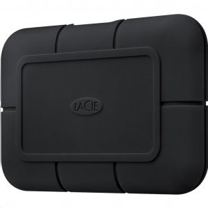 1TB LaCie Rugged SSD Pro Thunderbolt USB C külső meghajtó fekete (STHZ1000800)