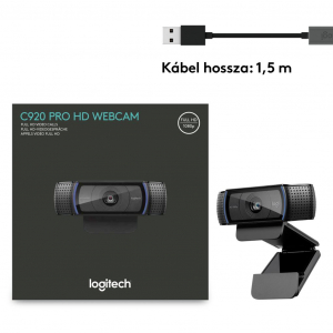 Logitech WebCam C920 full HD Pro webkamera (960-001055)