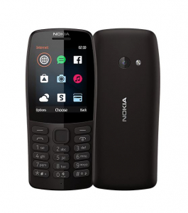 Nokia 210 Dual-Sim mobiltelefon fekete (16OTRB01A03)