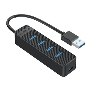 Orico ORICO-TWU3-4A-BK-EP 4 Portos USB3.0 Hub fekete