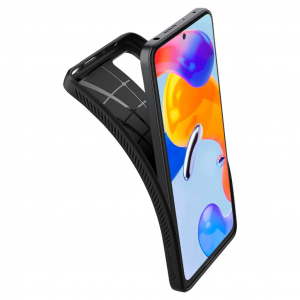Spigen Liquid Air Xiaomi Redmi Note 11 Pro tok fekete (ACS04414)