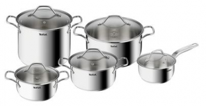 Tefal B864SA74 10részes Intuition lábas készlet