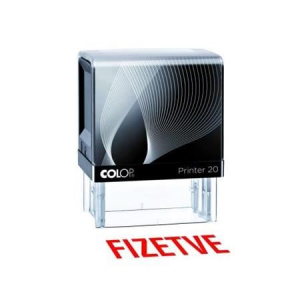 COLOP "Printer IQ 20/L" Bélyegző Fizetve (01342100)