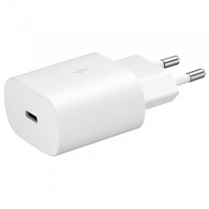 Samsung hálózati töltő adapter (25W) fehér (EP-TA800NWEGEU)