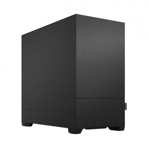 Fractal Design Pop Mini Silent táp nélküli mATX ház Black Solid - fekete (FD-C-POS1M-01)