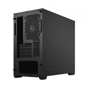 Fractal Design Pop Mini Silent táp nélküli mATX ház Black Solid - fekete (FD-C-POS1M-01)