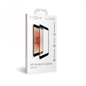FIXED Apple iPhone 6/6S/7/8/SE (2020)  teljes kijelzős üvegfólia fekete (FIXG3D-100-033BK)