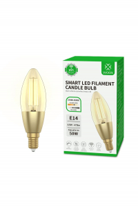 Woox Smart Home okos LED fényforrás 4.9W E14 filament (R5141)