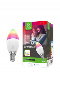 Woox Smart Home okos LED f&eacute;nyforr&aacute;s E14 5W 2700-6500K (R9075)
