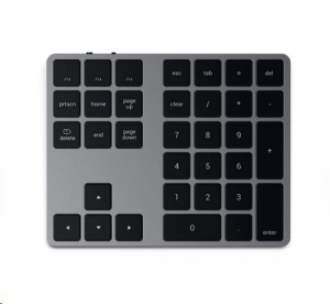 Satechi Aluminum Bluetooth Extended Keypad asztroszürke (ST-XLABKM)