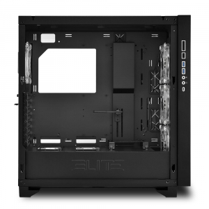 Sharkoon ELITE SHARK CA300T táp nélküli ablakos ház fekete (4044951030149)