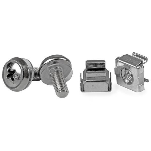 Startech.com M5 x 12mm Screws and Cage Nuts csavar &eacute;s anya 50db ez&uuml;st (CABSCREWM5)