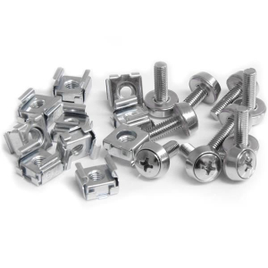 Startech.com M5 x 12mm Screws and Cage Nuts csavar &eacute;s anya 50db ez&uuml;st (CABSCREWM5)