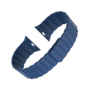 FIXED Apple Watch 42/44 mm mágneses szíj  kék (FIXMST-434-BL)