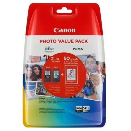 Canon PG-540XL+CL-541XL patron multipack + fotópapír
