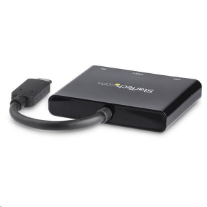 StarTech.com USB-C Multiport Adapter HDMI 60W PD fekete (CDP2HDUACP)