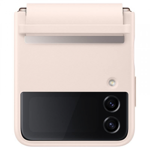 Samsung Galaxy Z Flip4 kihajtható bőrtok rózsaszín (EF-VF721LPEGWW)