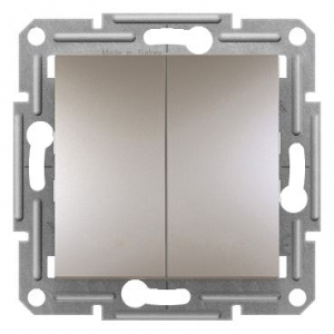 Schneider ASFORA Csillárkapcsoló rugós bekötés bronz (EPH0300169)