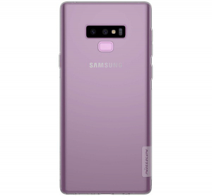 NILLKIN NATURE szilikon telefonv&eacute;dő (0.6 mm, ultrav&eacute;kony) SZ&Uuml;RKE [Samsung Galaxy Note 9 (SM-N960F)]