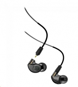 MEE audio M6 PRO MKII zajkizáró kialakítású, professzionális fülhallgató (IEM), cserélhető kábellel füst-fekete (EP-M6PROG2-BK)