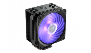 Cooler Master Hyper 212 RGB Black Edition (LGA1700 támogatással) univerzális CPU hűtő fekete (RR-212S-20PC-R2)