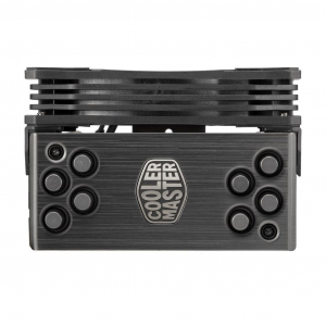 Cooler Master Hyper 212 RGB Black Edition (LGA1700 támogatással) univerzális CPU hűtő fekete (RR-212S-20PC-R2)