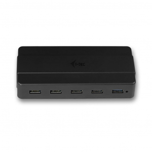 i-tec Advance Charging USB 3.0 Hub 7 port + tápegységl fekete (U3HUB742)