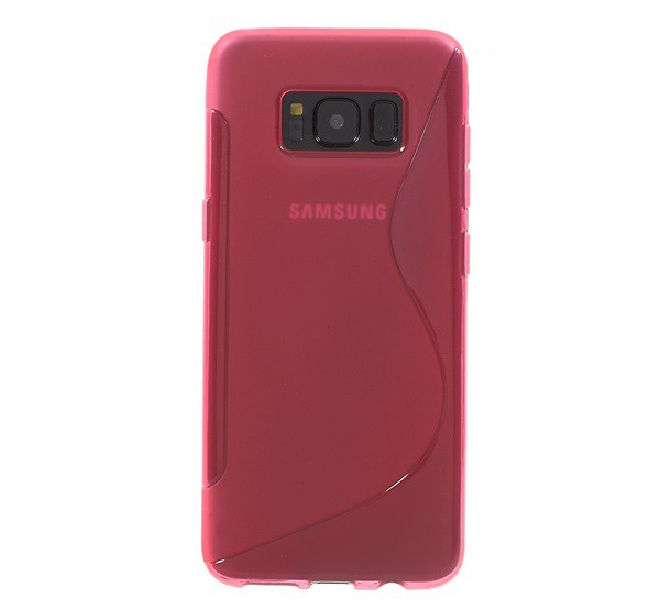 Szilikon telefonvédő (S-line) RÓZSASZÍN [Samsung Galaxy S8 Plus (SM-G955)]