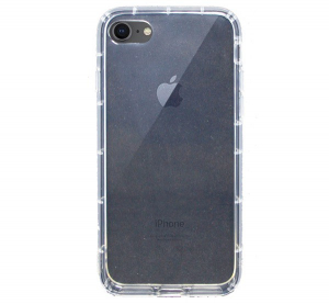 Szilikon telefonv&eacute;dő (k&ouml;zepesen &uuml;t&eacute;s&aacute;ll&oacute;, l&eacute;gp&aacute;rn&aacute;s keret) &Aacute;TL&Aacute;TSZ&Oacute; [Apple iPhone SE 3 (2022)]