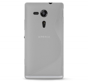 Szilikon telefonvédő (S-line) ÁTLÁTSZÓ [Sony Xperia SP (C5303)]