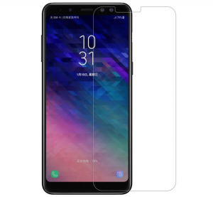 NILLKIN H+ PRO k&eacute;pernyőv&eacute;dő &uuml;veg (2.5D lekerek&iacute;tett sz&eacute;l, karc&aacute;ll&oacute;, UV szűr&eacute;s, ultrav&eacute;kony, 0.2mm, 9H) &Aacute;TL&Aacute;TSZ&Oacute; [Samsung Galaxy A8 Plus (2018) SM-A730