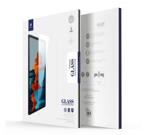 DUX DUCIS k&eacute;pernyőv&eacute;dő &uuml;veg (3D full cover, extra karc&aacute;ll&oacute;, 0.3mm, 9H) &Aacute;TL&Aacute;TSZ&Oacute; [Samsung Galaxy Tab S8 LTE (SM-X706)]