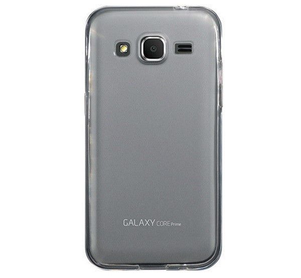 Szilikon telefonvédő (matt) ÁTLÁTSZÓ [Samsung Galaxy Core Prime LTE (SM-G361)]