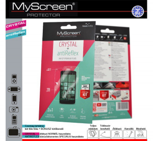 MYSCREEN CRYSTAL/ANTIREFLEX képernyővédő fólia (2 féle típus) ÁTLÁTSZÓ / TÜKRÖZŐDÉSMENTES [LG Spirit (C70)]