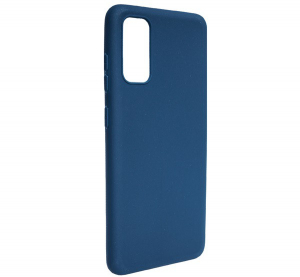 Szilikon telefonvédő (matt) SÖTÉTKÉK [Samsung Galaxy S20 5G (SM-G981U)]