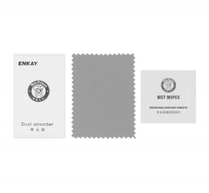 ENKAY képernyővédő üveg (2.5D lekerekített szél, karcálló, 0.26mm, 9H) ÁTLÁTSZÓ [Xiaomi Redmi 5A]