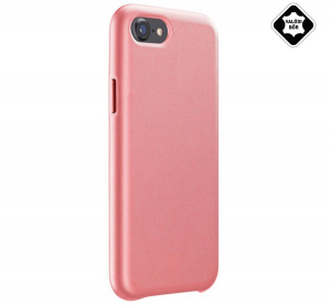 CELLULARLINE ELITE műanyag telefonvédő (mikrofiber belső, valódi bőr hátlap) NARANCS [Apple iPhone SE 3 (2022)]