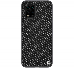 NILLKIN TWINKLE szilikon telefonvédő (közepesen ütésálló, műanyag hátlap, környezetbarát, csillogó) EZÜST [Xiaomi Mi 10 Lite 5G]