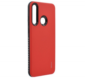 ROAR RICO ARMOR szilikon telefonv&eacute;dő (k&ouml;zepesen &uuml;t&eacute;s&aacute;ll&oacute;, műanyag h&aacute;tlap, matt) PIROS [Huawei Y6p]