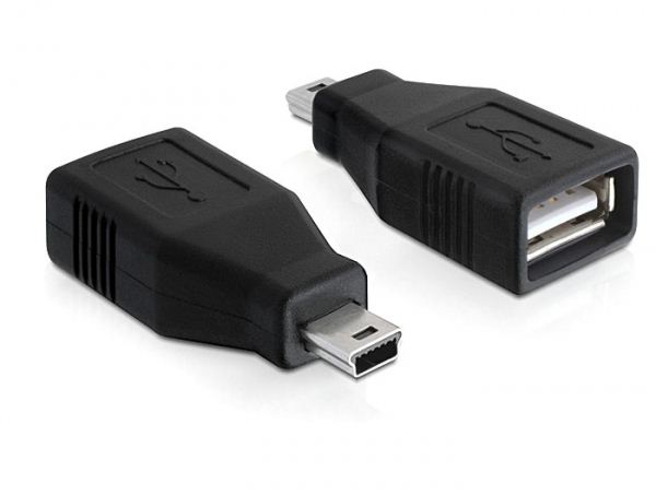 Delock DL65277 USB 2.0-A female -> mini USB male adapter