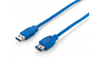 Equip 128398 USB 3.0 A-A hosszabbítókábel apa - anya duplán árnyékolt 2m