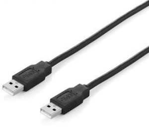 Equip 128871 USB 2.0 A-A kábel apa - apa duplán árnyékolt 3m